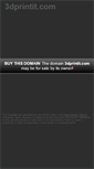Mobile Screenshot of 3dprintit.com